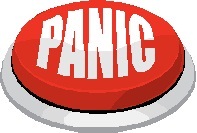 Red button marked 'panic'